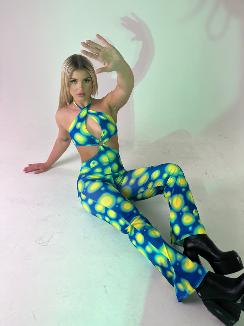 Sample Sale - ACID - O-Ring Halter Jumpsuit (Lycra)