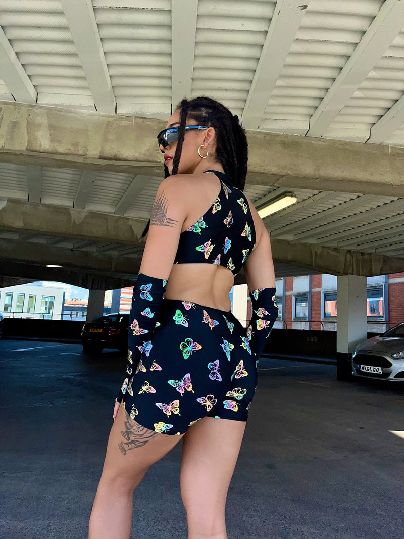 Ready to Ship - Butterfly - Maddy Unitard & Sleeves