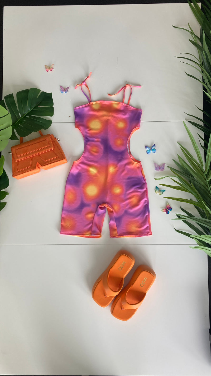Ready To Ship - Aura - Cut Out Unitard (Lycra)