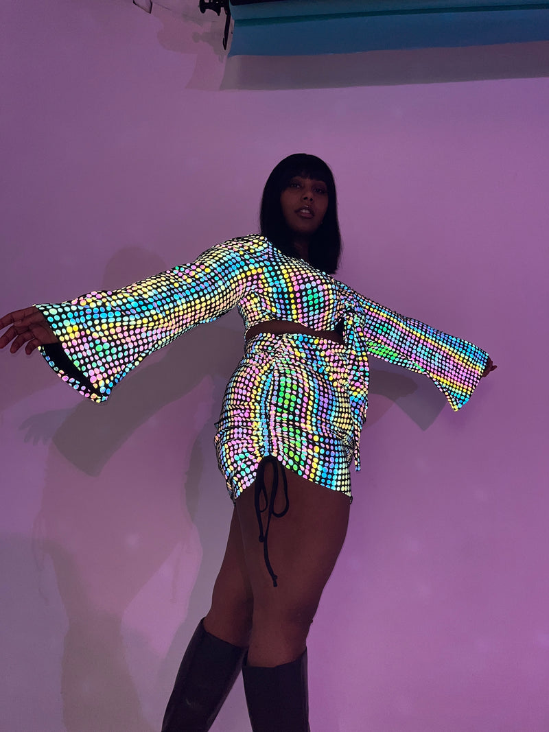Illusion - Long Sleeve Bell Top