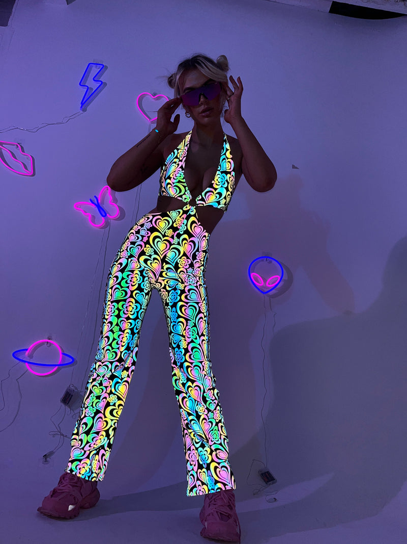 Cosmic Collection - O-Ring Halter Jumpsuit (All Prints)
