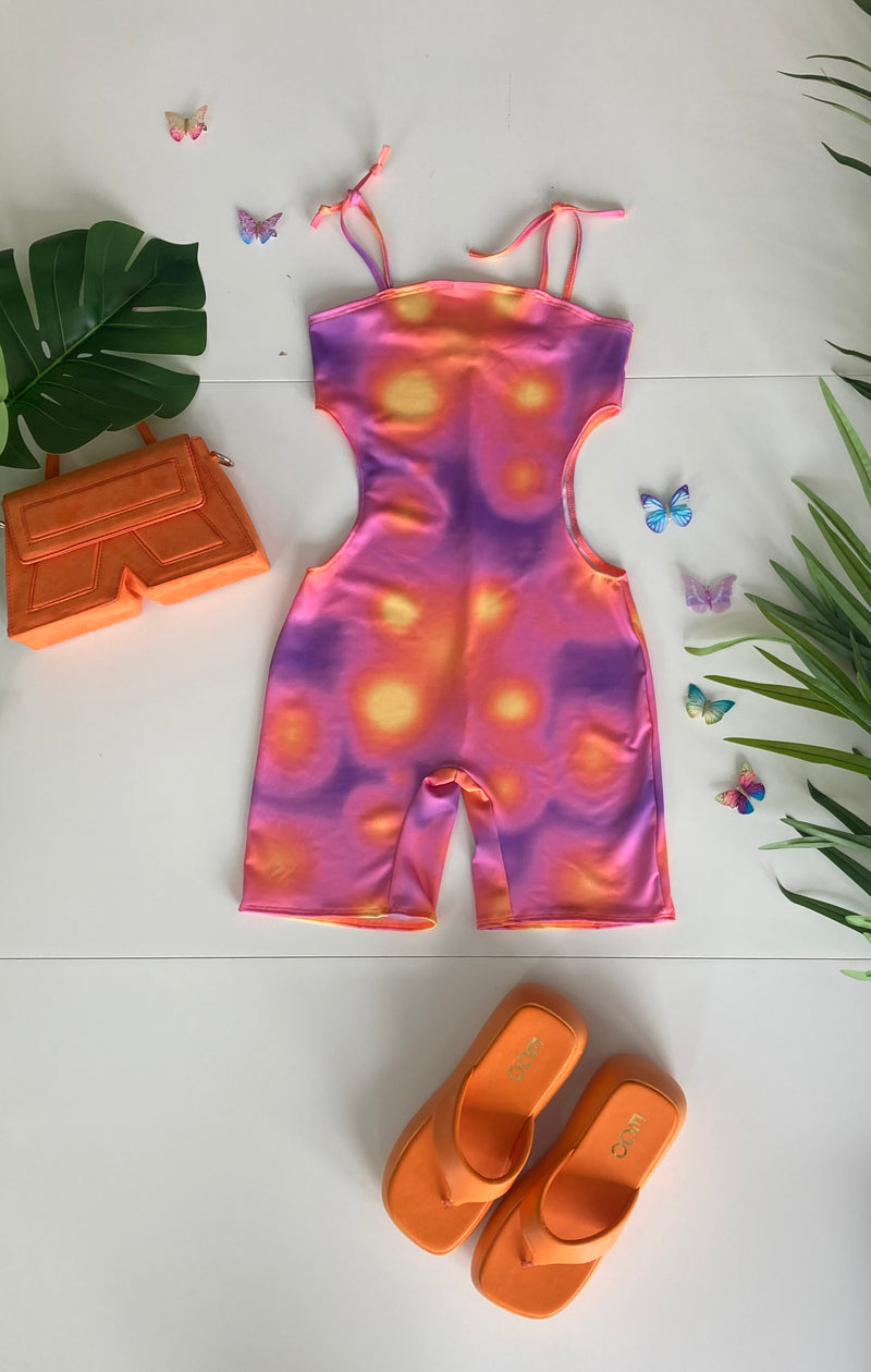 Ready To Ship - Aura - Cut Out Unitard (Lycra)