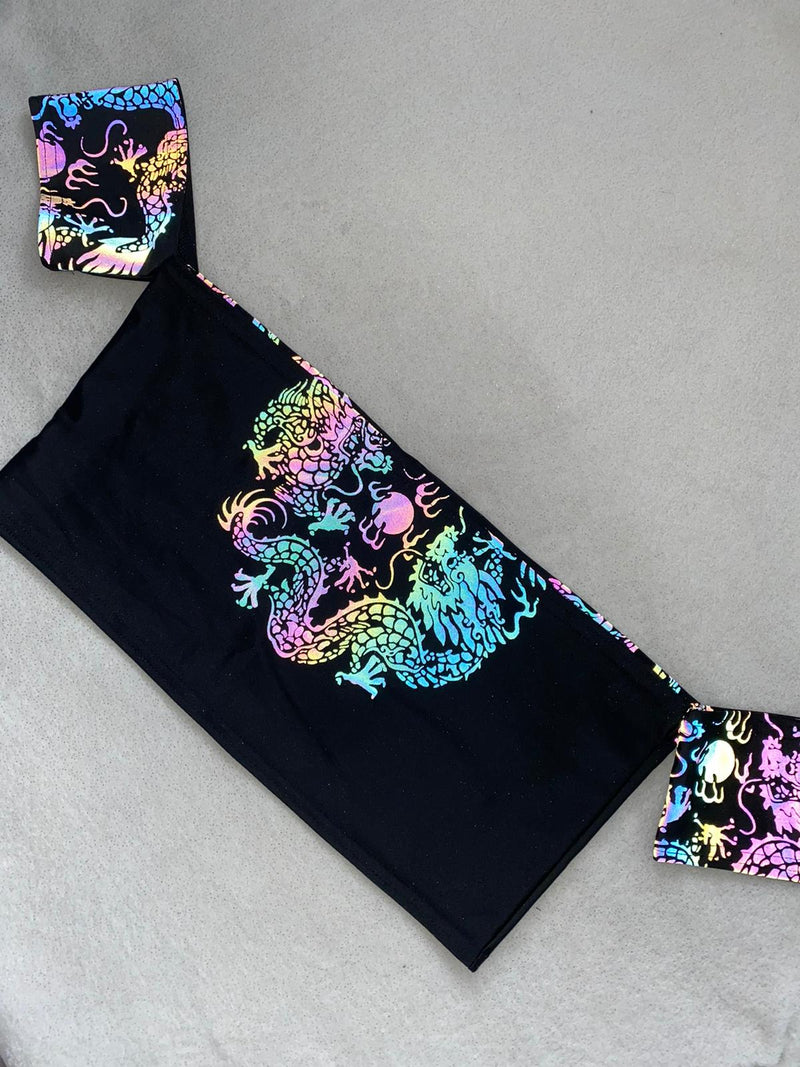 Psychedelic Wonderland - Off-Shoulder Bandeau