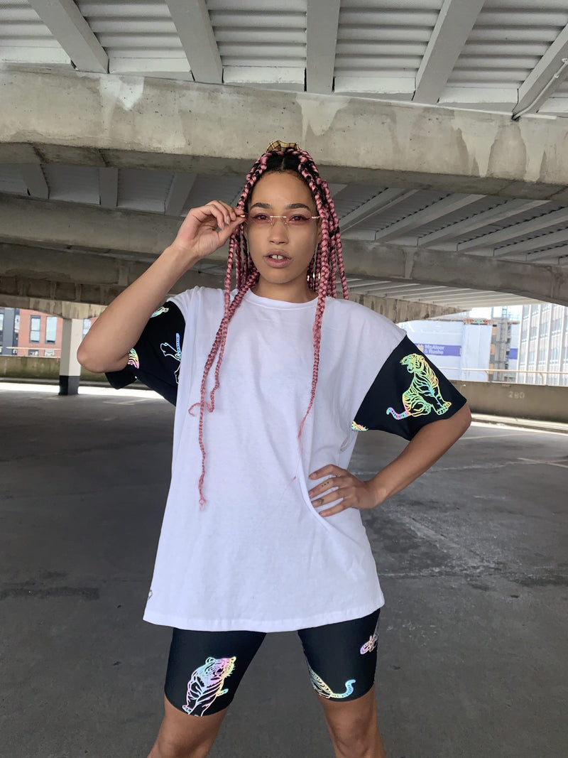 Jazzy X Mellow - T-Shirt (White)