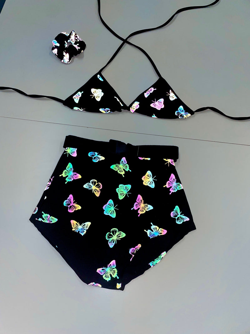 Ready To Ship - Cosmic Butterfly - Hotpants