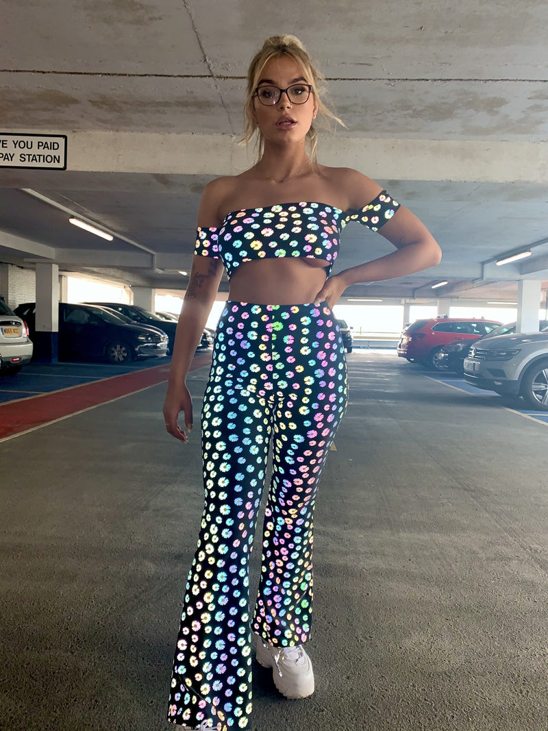 Psychedelic Wonderland - Off-Shoulder Bandeau