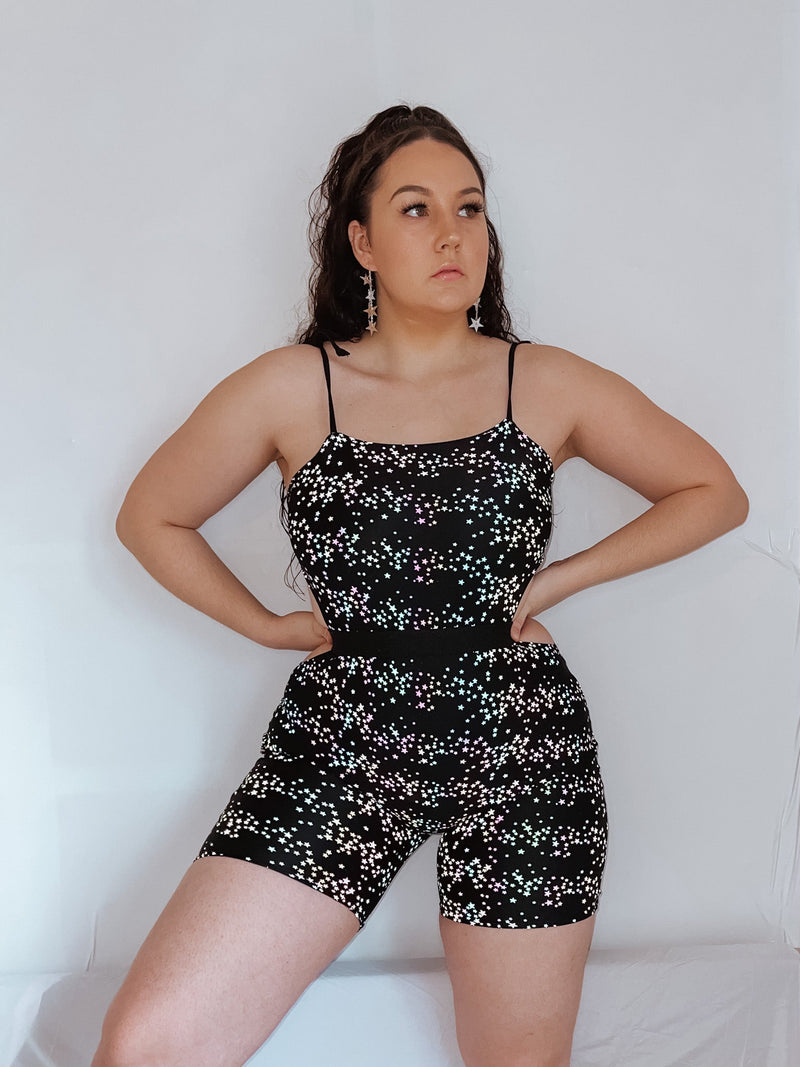 Ready to Ship - Cosmic Butterfly - Cut Out Unitard