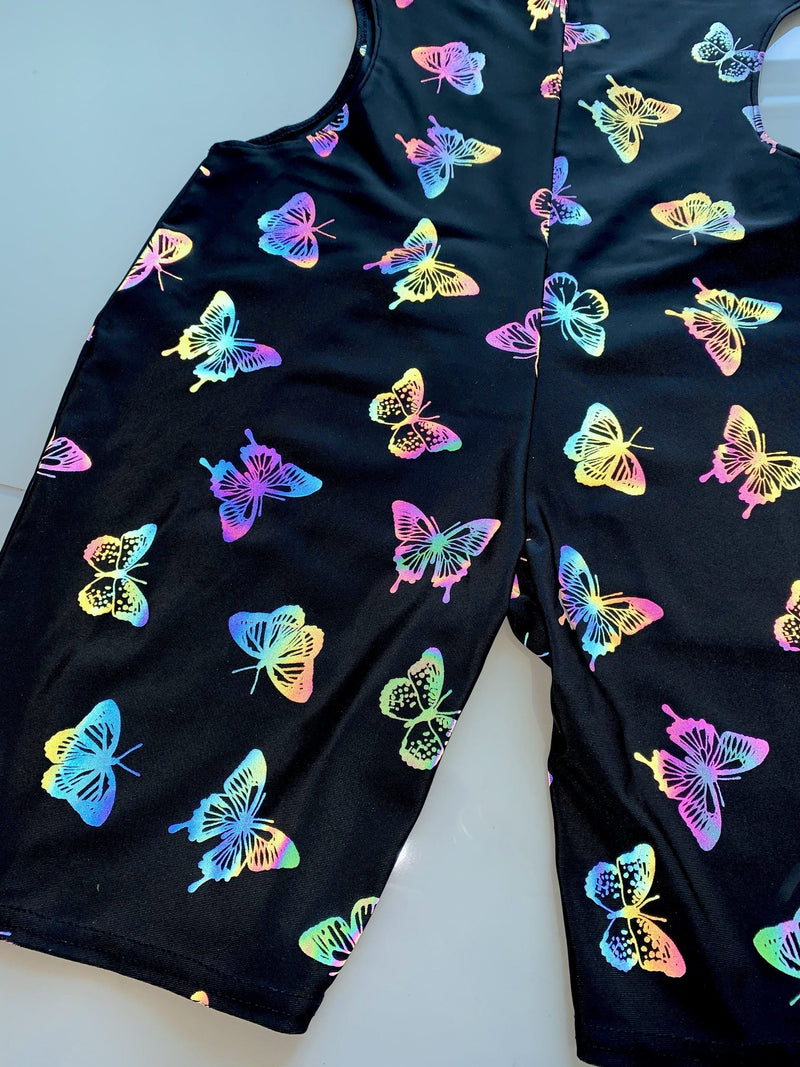 Ready to Ship - Cosmic Butterfly - Cut Out Unitard
