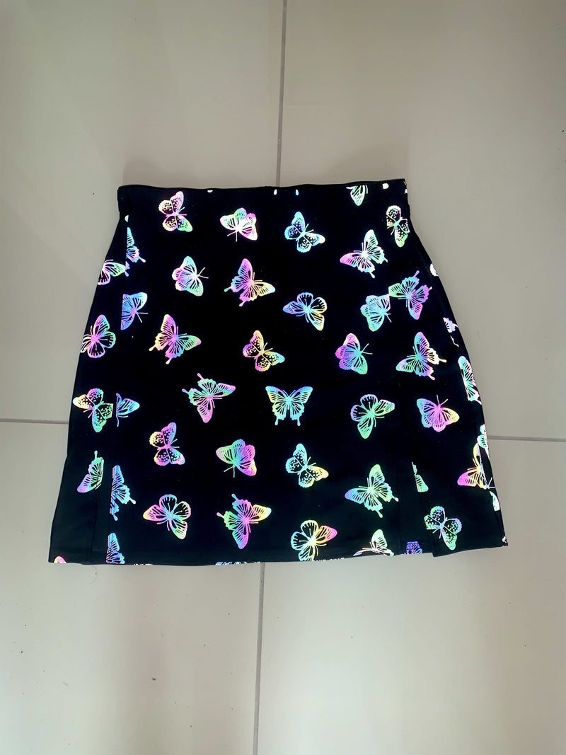 Cosmic Groovy Girl - Split Skirt