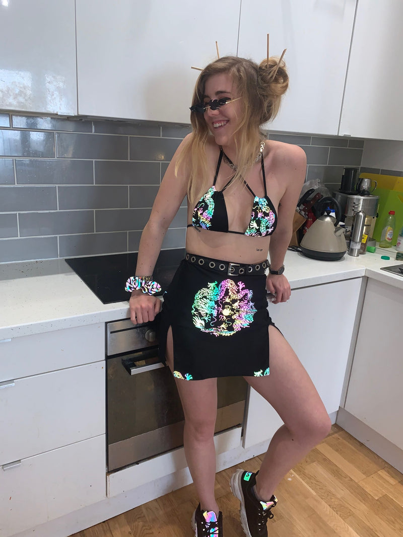 Cosmic Butterfly - Split Skirt
