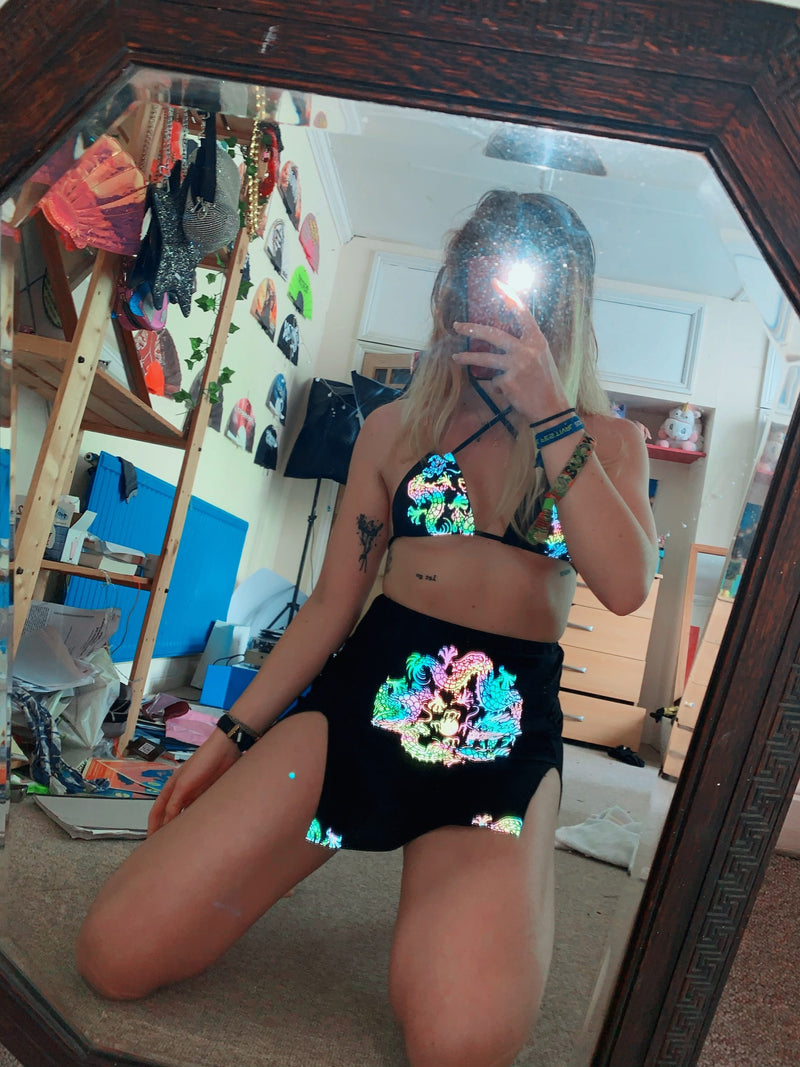 Cosmic Butterfly - Split Skirt