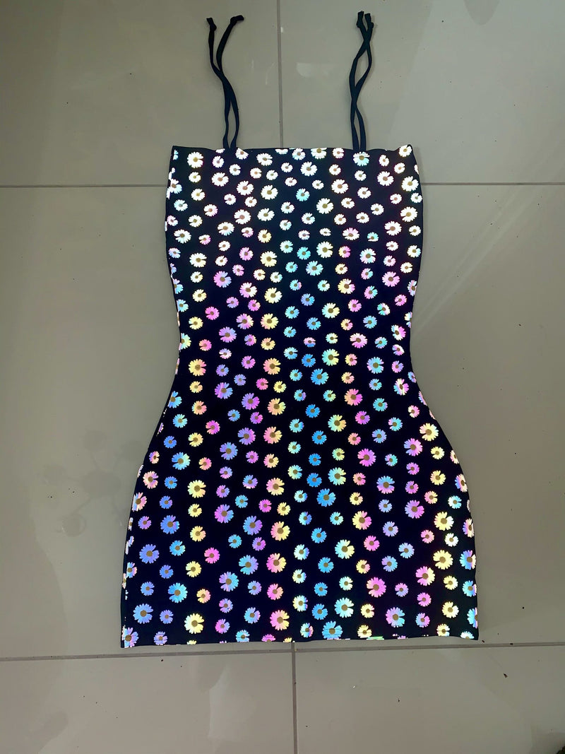 Cosmic Groovy Girl - Bodycon Dress