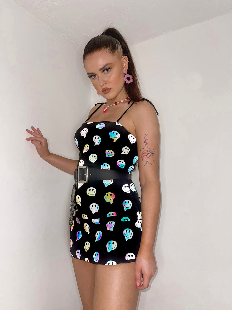 Cosmic Groovy Girl - Bodycon Dress