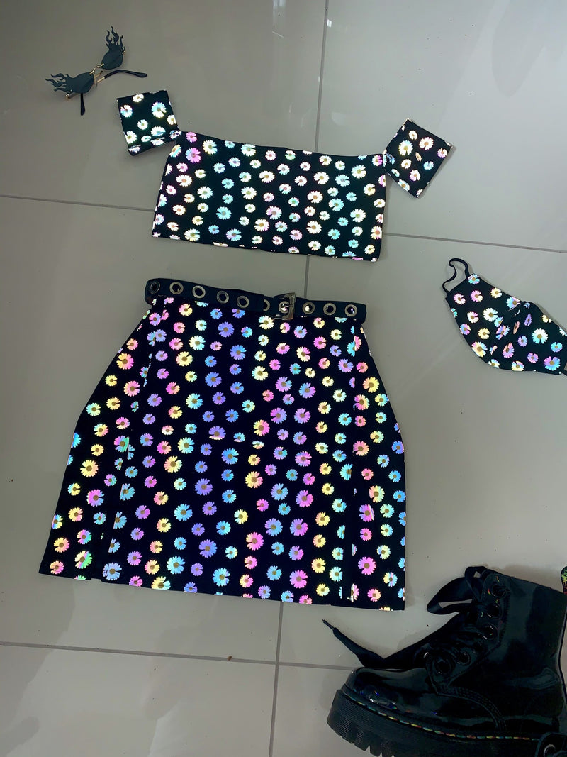 Psychedelic Wonderland - Off-Shoulder Bandeau