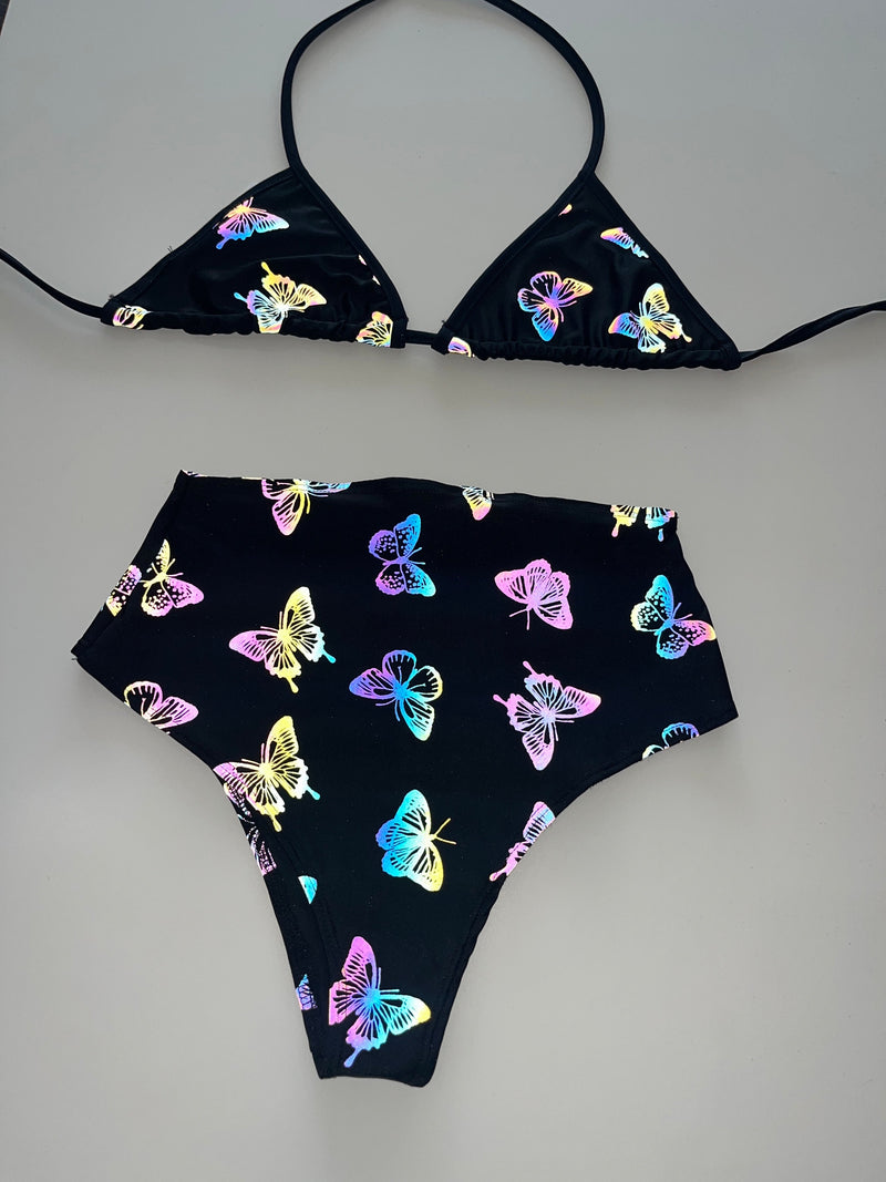 Cosmic Butterfly - Triangle Bikini Set