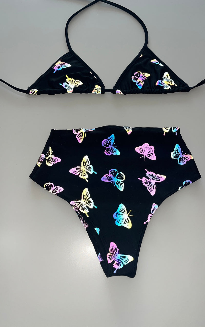 Cosmic Butterfly - Triangle Bikini Set