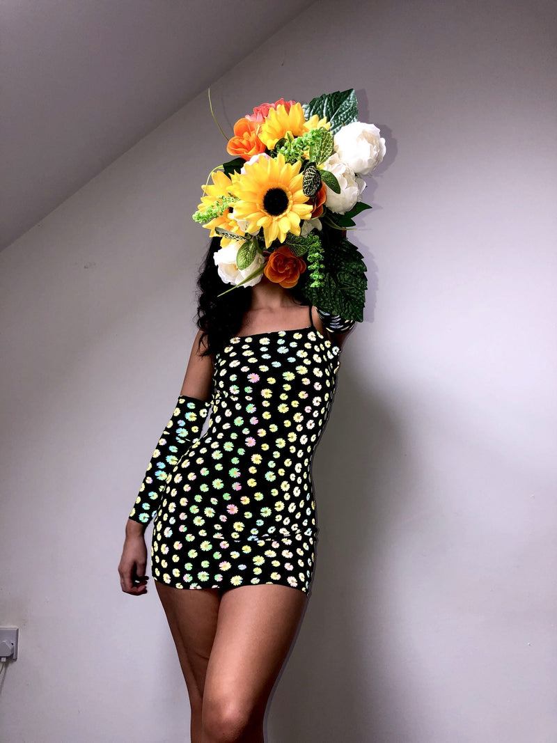 Cosmic Groovy Girl - Bodycon Dress