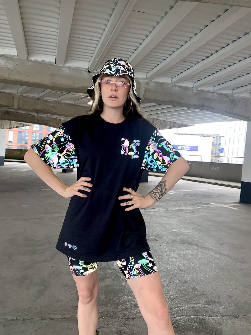 Ready to Ship - Jazzy X Mellow - T-Shirt (Black)