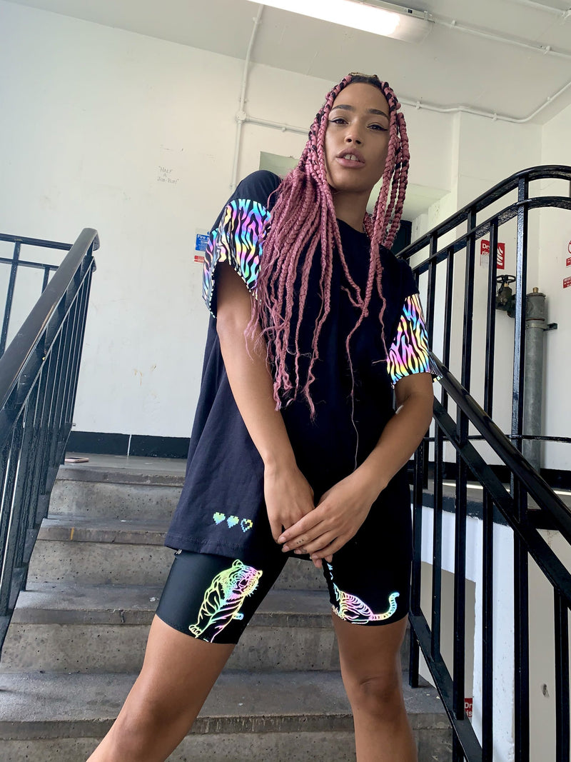 Ready to Ship - Jazzy X Mellow - T-Shirt (Black)