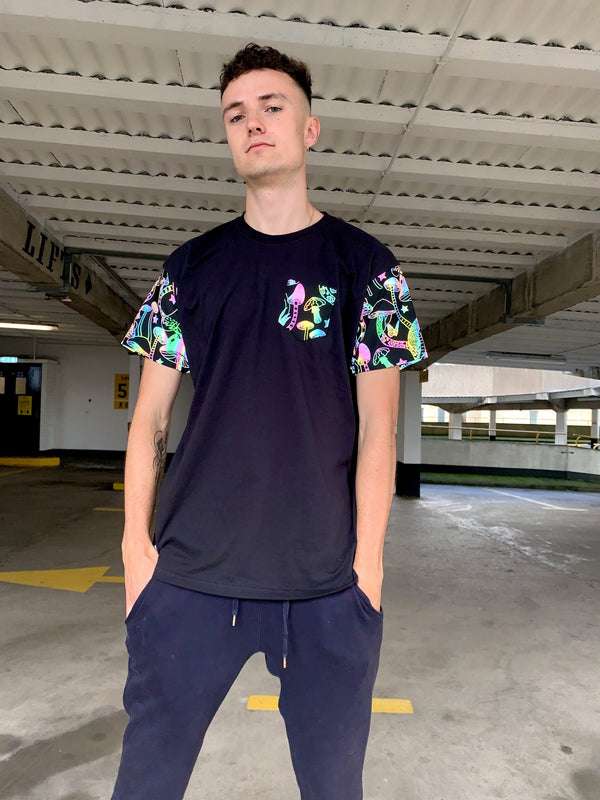 Ready to Ship - Jazzy X Mellow - T-Shirt (Black)