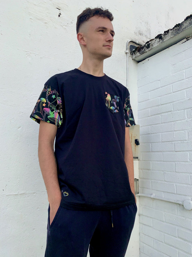 Ready to Ship - Jazzy X Mellow - T-Shirt (Black)