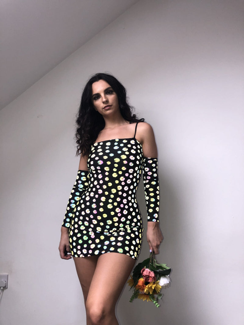 Ready to Ship - Cosmic Ripple - Bodycon Dress
