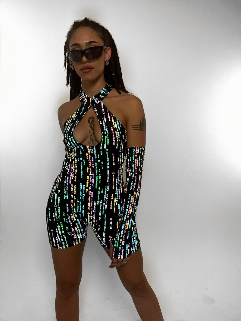 Ready to Ship - Matrix - Maddy Unitard & Sleeves