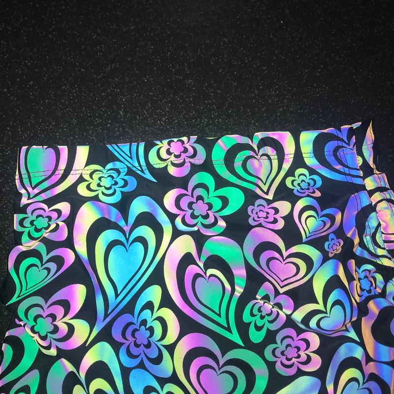 Sample - Cosmic Groovy Girl Ruched Skirt (Shorter Waistband)